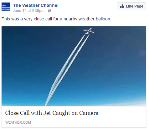 Weather Balloon Has Close Call with Jet | The Weather Channel