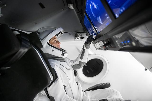NASA Astronaut Nicole Mann in SpaceX Training