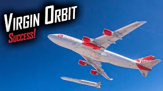 Virgin Orbit successfully reaches orbit with Launcher One!