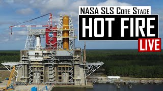 NASA SLS Core Stage Hot Fire Test #2 🔴 Live