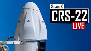 SpaceX CRS-22 Cargo Dragon Launch 🔴 Live