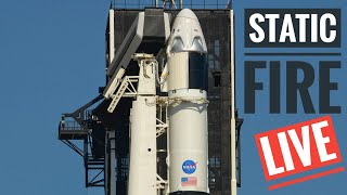 SpaceX DM-2 Static Fire & Flight Readiness Review 🔴 Live