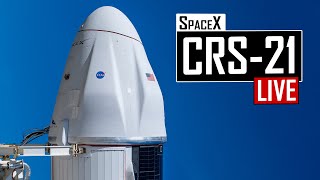 SpaceX CRS-21 Cargo Dragon Launch 🔴 Live