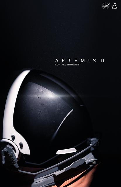 Artemis II Poster – 11 x 17