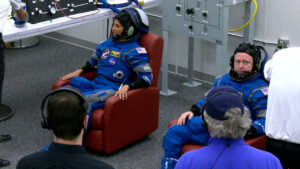 nasa-astronauts-suit-up-for-crew-flight-test-launch-to-station