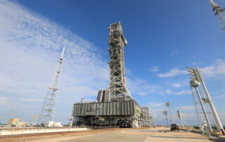 nasa’s-mobile-launcher-rolls-ahead-of-artemis-ii-preparation