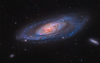 M106: A Spiral Galaxy with a Strange Center