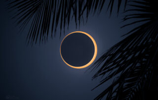 Ring of Fire over Easter Island