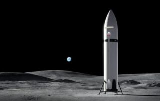 Artist’s Concepts Depict SpaceX’s Starship HLS on the Moon for NASA Artemis