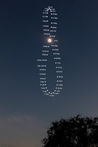 The Solar Eclipse Analemma Project
