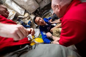 cardiovascular-research-underway-as-new-crew-gets-used-to-station-life