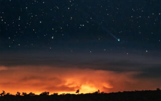 New Comet SWAN25B over Mexico