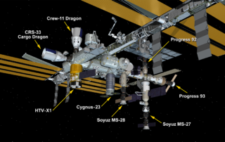 space-station-first:-all-docking-ports-fully-occupied,-8-spacecraft-on-orbit