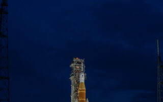 Artemis II at Launch Pad 39B