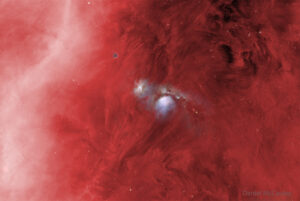M78: Reflecting Blue in a Sea of Red