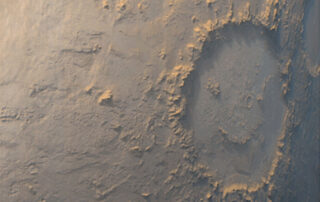 Galle: Happy Face Crater on Mars