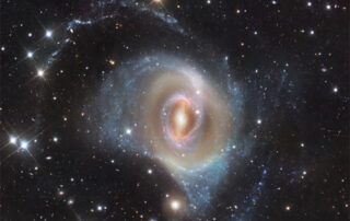 Spiral Galaxy NGC 1512: Wide Field