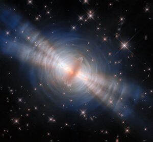 nasa’s-hubble-captures-light-show-around-rapidly-dying-star