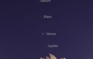 Planet Parade over Sydney Opera House