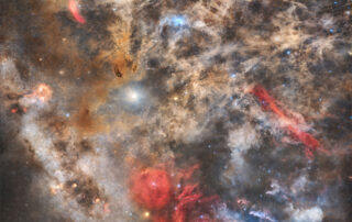 The Dusty Surroundings of Orion and the Pleiades