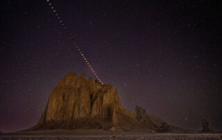 Total Lunar Eclipse over Tsé Bit’a’í