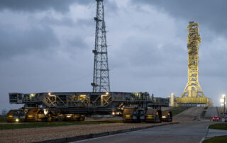 Crawler Transporter 2 at Launch Complex 39B