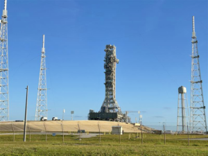 nasa’s-mobile-launcher-rolls ahead-of-artemis-iii-preparation