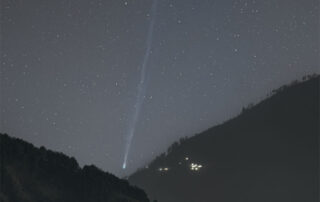Comet R3 PanSTARRS over a Himalayan Valley