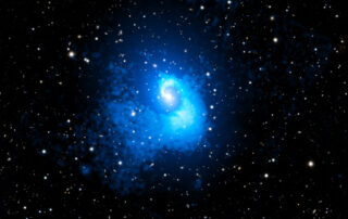 A Collision of Galaxy Clusters
