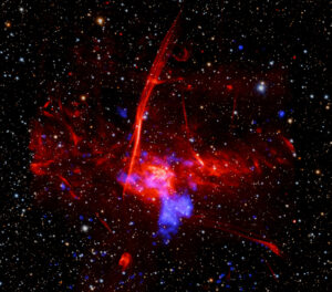 Possible Supernova Remnant in Galactic Center