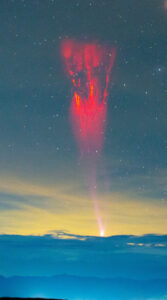 Red Sprites in the Tatacoa Desert