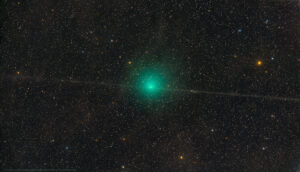 The Dust Trail of Comet Tempel 2