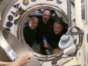 expedition-74-crewmates-board-soyuz-and-close-hatch-for-departure