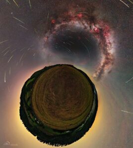 apod:-2026-august-12-–-perseids-over-a-little-planet