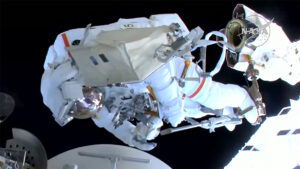 nasa,-esa-spacewalkers-finish-installing-high-speed-antenna