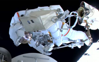 nasa,-esa-spacewalkers-finish-installing-high-speed-antenna