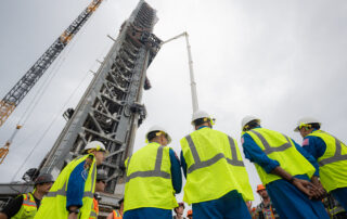 Artemis III Crew Visits Launch Complex 39A