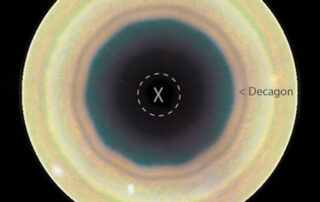 Hubble: Decagon Around Saturn’s South Pole