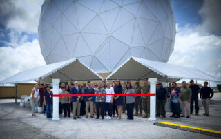 nasa celebrates restoration-of guam station damaged-by typhoon-mawar 